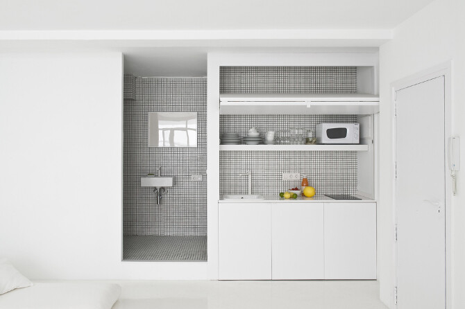 furniture kitchen - The White Retreat, Colombo and Serboli Architecture