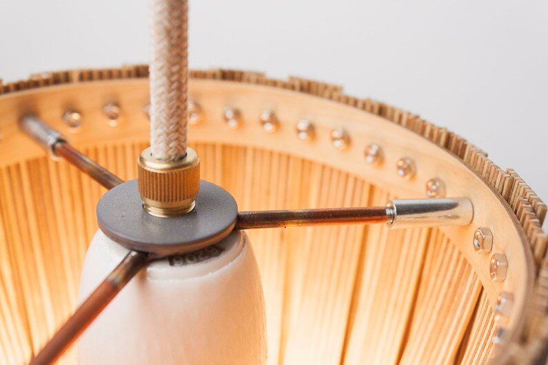 handmade lamps - nature-friendly materials