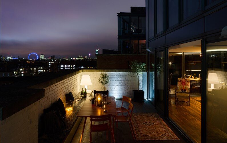 Night and Day Bermondsey apartment - terrace