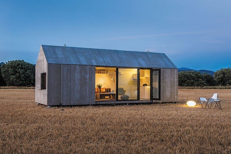 Portable house is easy to place in various locations - Abaton Arquitectura