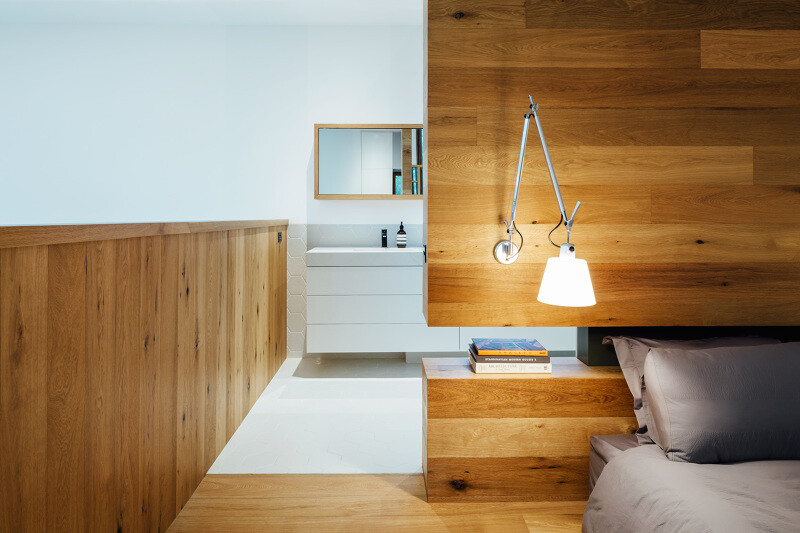 Wood finishes - Invermay House