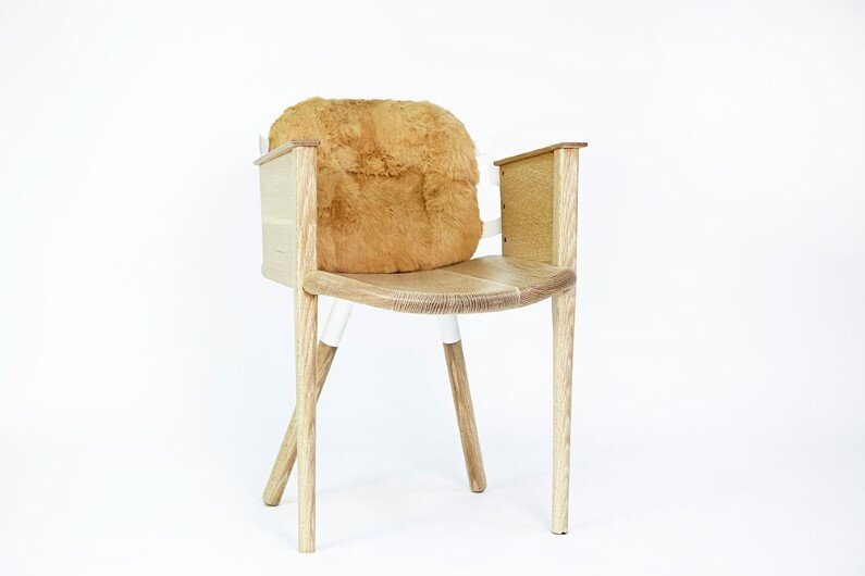 big-smile-chair- Modern heirloom furniture by Evan Z. Crane
