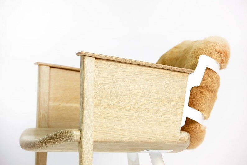 big-smile-chair - heirloom furniture by Evan Z. Crane