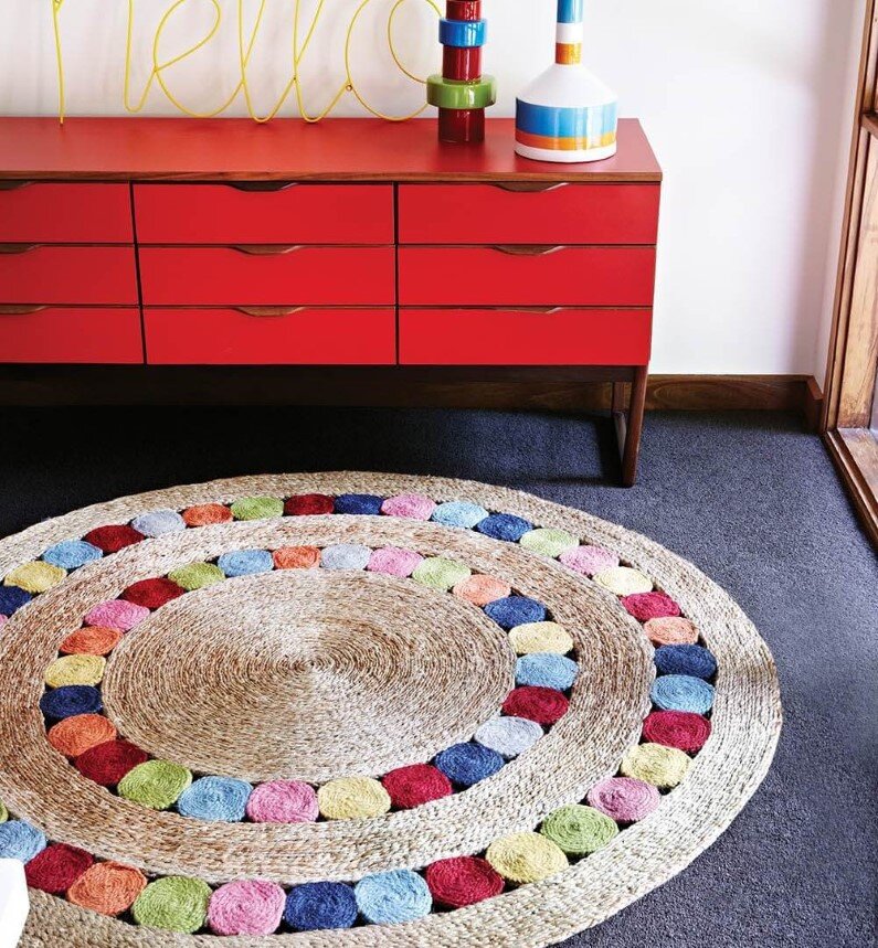 handmade rugs made from natural fibers