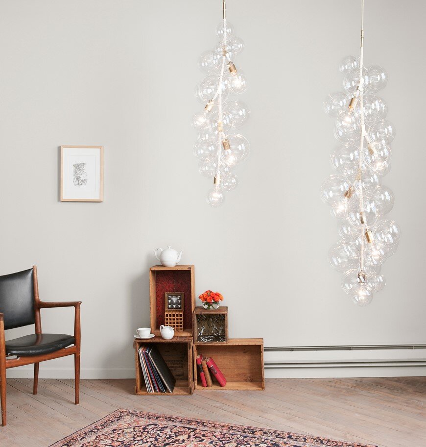 Bubble Chandeliers - a collection of distinctive lights developed by Pelle Designs (3)