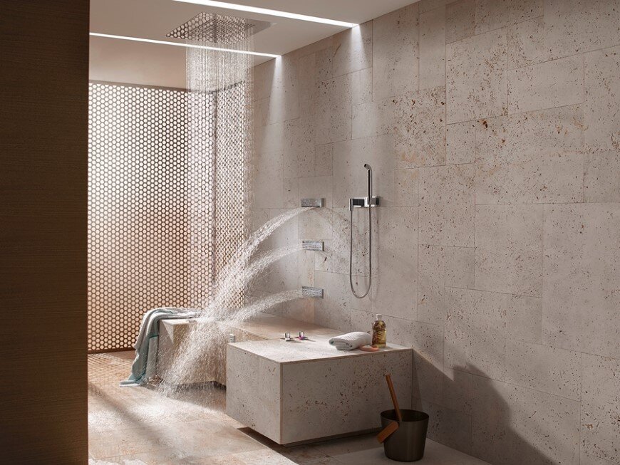 Comfort Shower from Dornbracht lets you shower while sitting down (2)