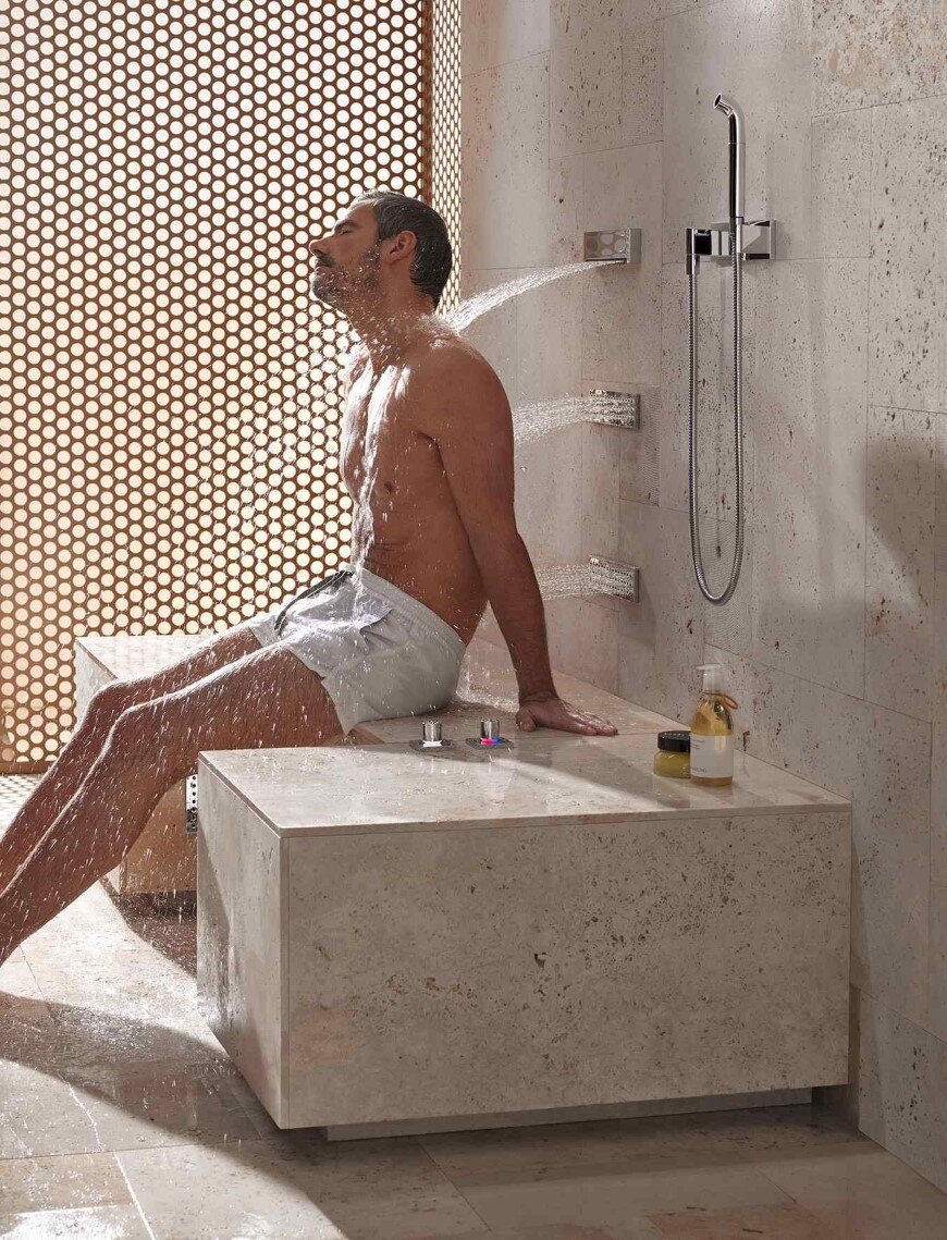 Comfort Shower from Dornbracht lets you shower while sitting down (6)