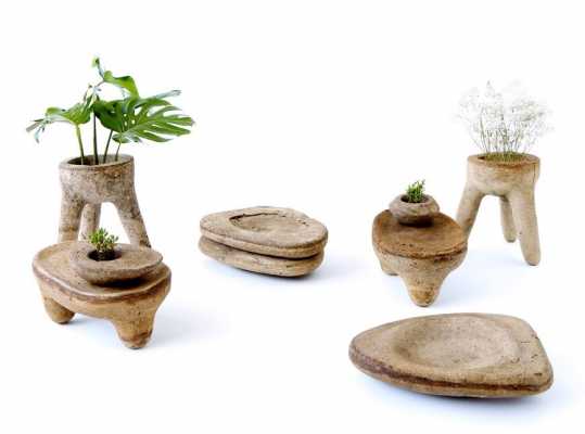 Materia Madura collection developed from plantain and coffee waste