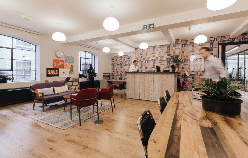 New coworking offices WeWork in London - by Oktra (7)