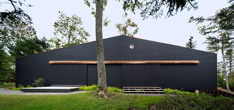A house, boathouse, and studio structure by Andrew Berman Architect (16)