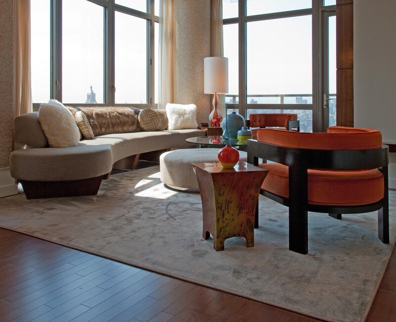 Chelsea Highrise apartment with a unique vibe to each room by designer Andrew Suvalsky. (3)