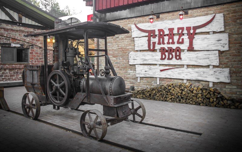Crazy BBQ - original country complex with industrial-vintage style (7)