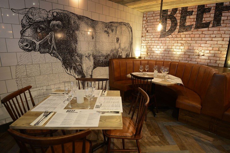 DV8 Designs has created a true rustic design in Beef and Pudding restaurant (3)