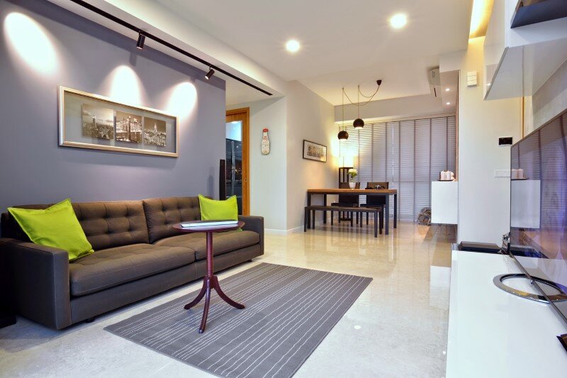 Dakota Crescent apartment earth tone, minimalist and clean design (5)