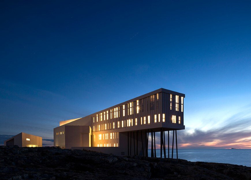 Fogo Island Inn by a timeless piece of architecture by Saunders (3)