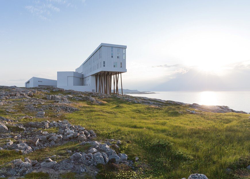 Fogo Island Inn by a timeless piece of architecture by Saunders (6)