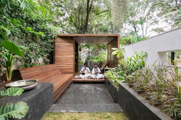 Reading Pavilion for a Private Residence in Bangalore