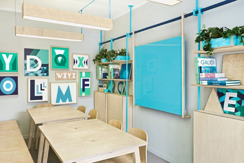 Masquespacio has designed new interiors for Acadèmia Altimira in Barcelona (10)