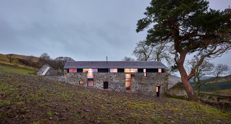 Old mill transformed into a modern holiday home (1)