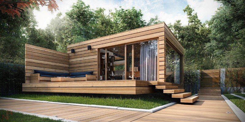 Romas Noreika's personal project for a summer house (1)