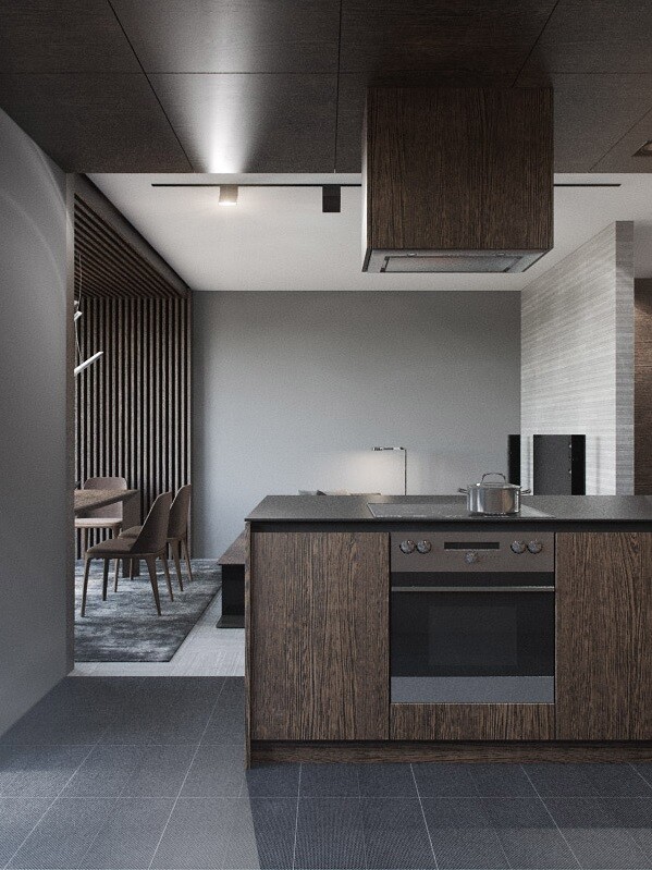 Steakhouse - interior design project completed by Minsk-based Nordes Design Group (13)
