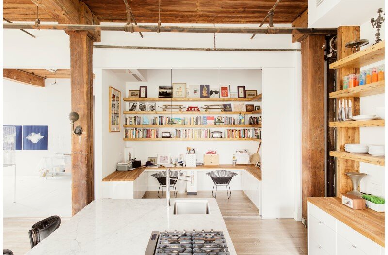 Williamsburg loft - industrial space turned into a comfortable home and work space (7)