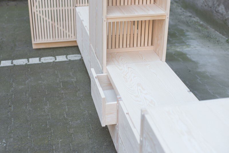 Wooden furniture for bedroom with a minimalist design - Sebastian Fischer (6)