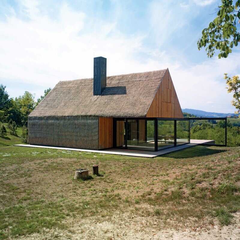 Zagorje traditional cottage - a contemporary architectural interpretation by Proarh (11)