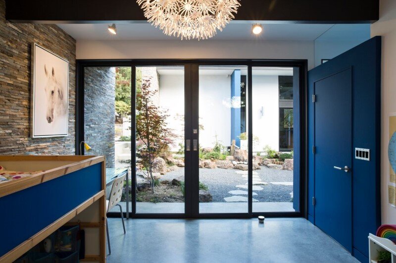 Atrium House - energy efficient new home by Klopf Architecture (17)