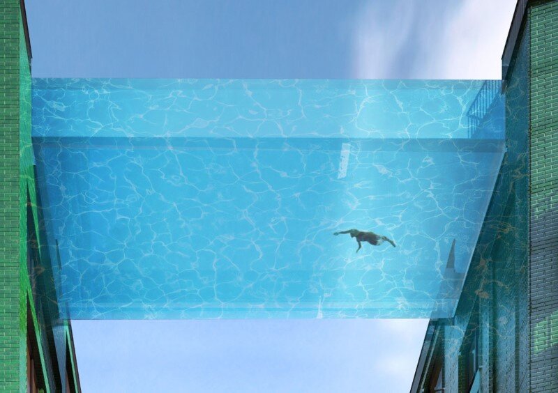 Embassy Gardens Sky Pool - Suspended Glass Swimming Pool (4)