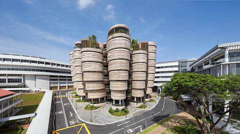 Learning Hub designed by Heatherwick Studio for a university in Singapore (2)