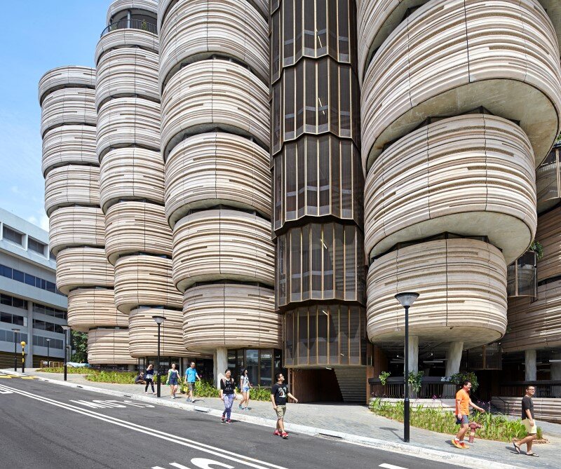 Learning Hub designed by Heatherwick Studio for a university in Singapore (4)