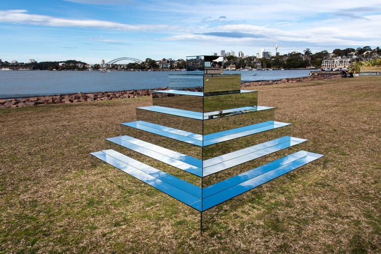 Mirrored Ziggurat for Underbelly Arts Festival Sydney - by artist Shirin Abedinirad 2