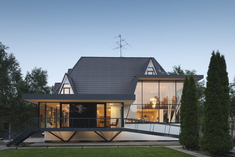 House N in Moscow: Modernization of a Family House