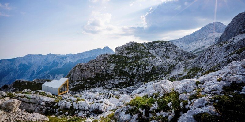 Mountain shelter on the highest peak in Slovenia 15
