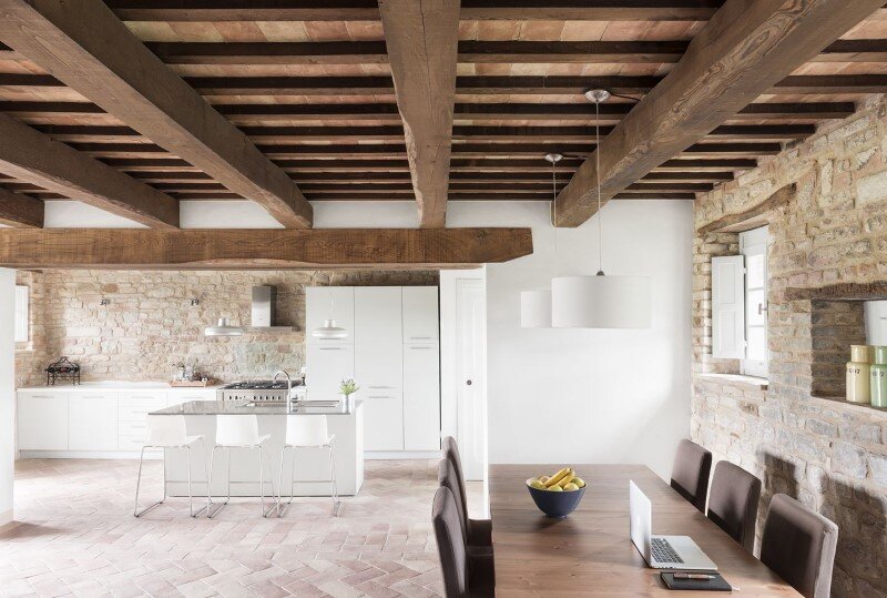 Old Stable Transformed into a Vacation Home