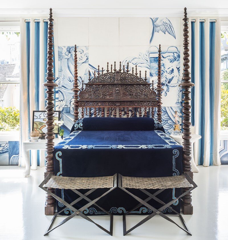 Pacific Heights Master Bedroom - a modern interpretation of 18th century matrimonial bedroom (1)
