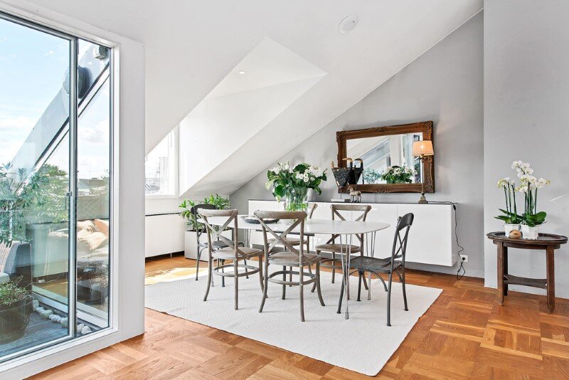 Scandinavian attic apartment with exceptional interior and sunny terraces (5)