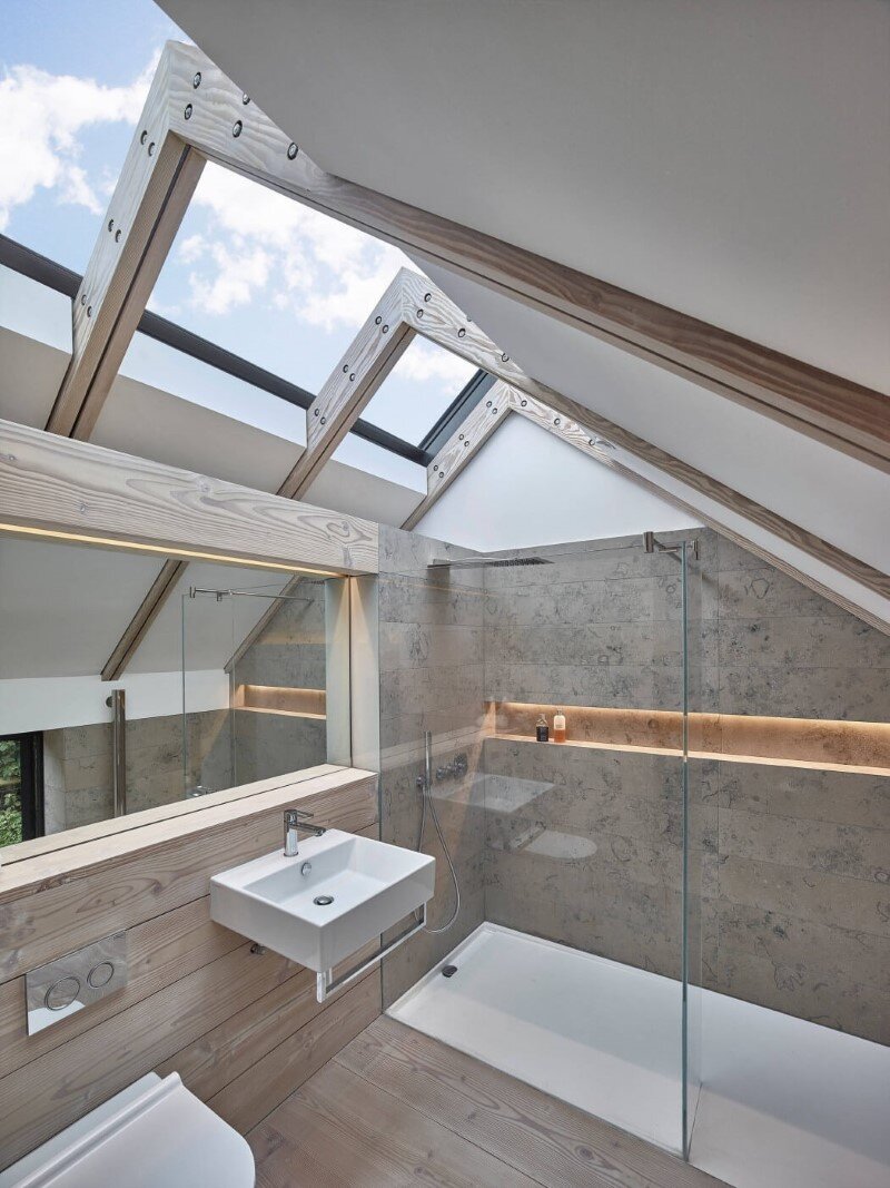 bathroom, shower, Scott Donald Architecture