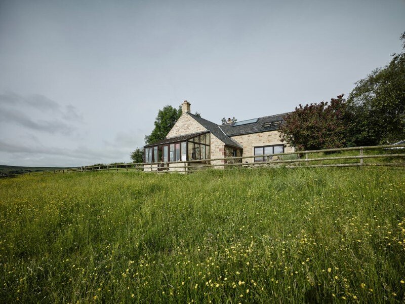 Stone cottage Hocker Farm - extension and modernization of a traditional British cottage (3)