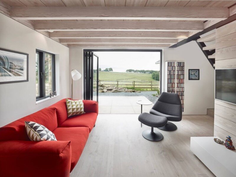 living room, Scott Donald Architecture