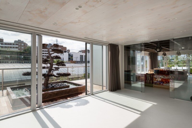 Two-bedroom London penthouse constructed on a Cross-Laminated Timber frame (4)