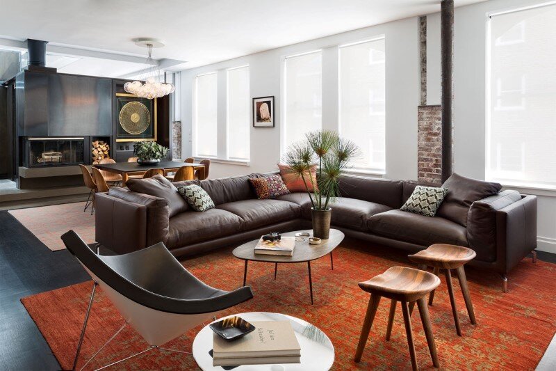 Duplex Barrow Street by Deborah Berke Partners - Eclectic Interior Design, New York (4)
