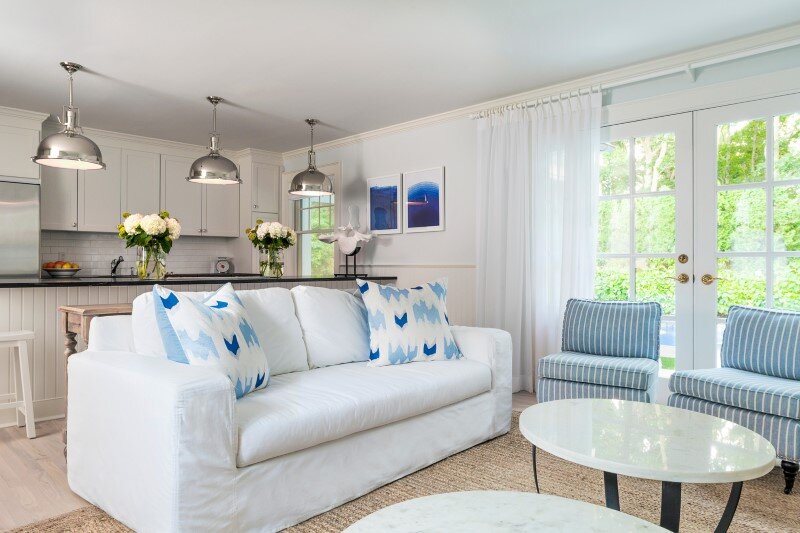 East Hampton Beach Cottage - homely home transformed into a buoyant and sparkling oasis (8)