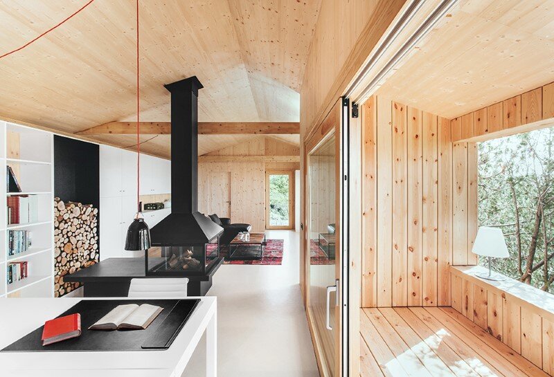 Efficient, prefab, sustainable and passive - Wood Studio House (4)