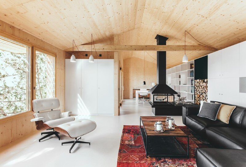 Efficient, prefab, sustainable and passive - Wood Studio House (9)