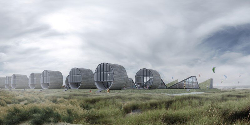 Futuristic architecture - 12 single family rolling homes by Do Architects (6)