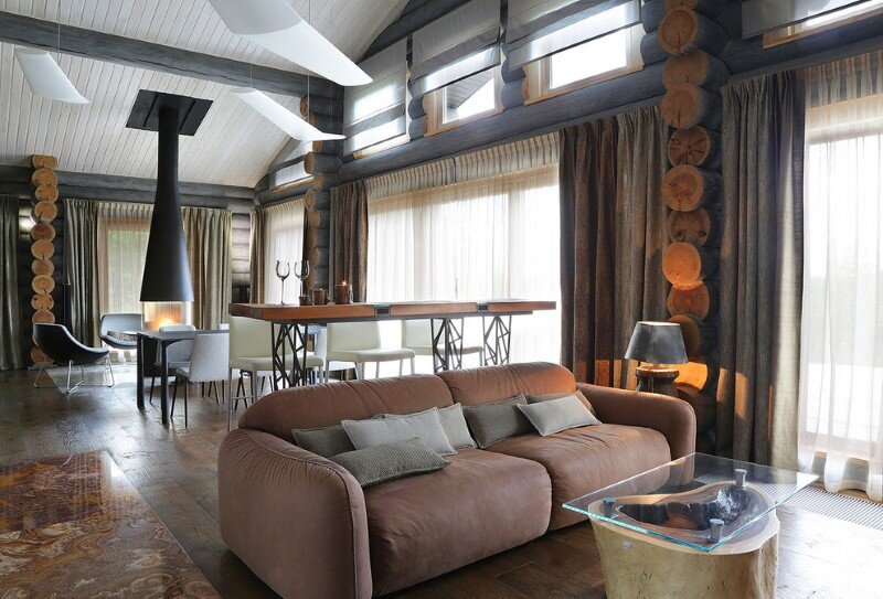 Gorgeous Wooden House with Modern Interiors (9)