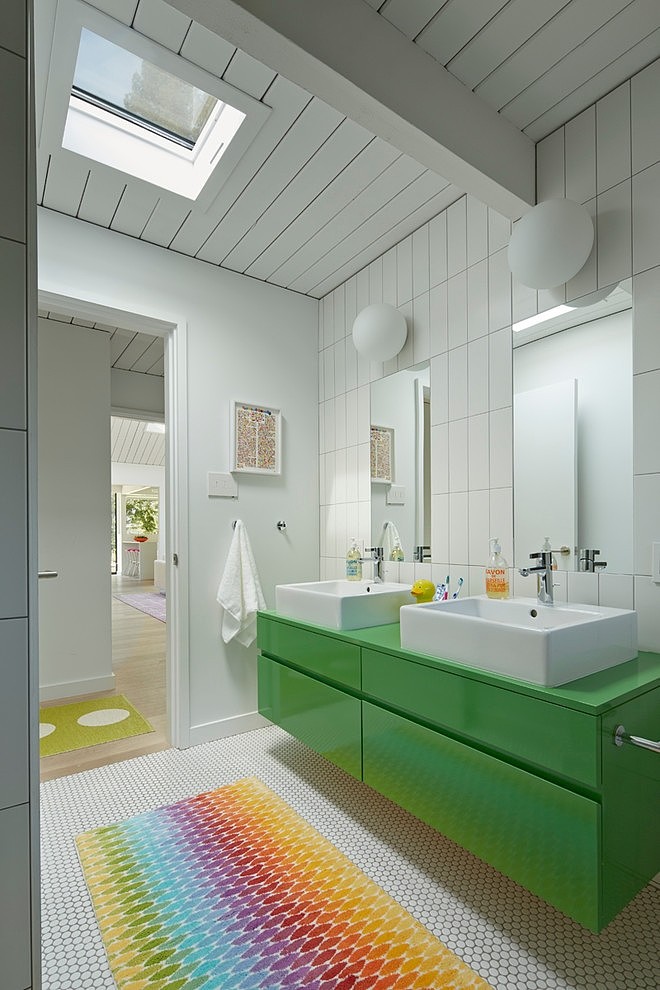 Minimal Modern Design Meets Disco in This Palo Alto Eichler House (10)