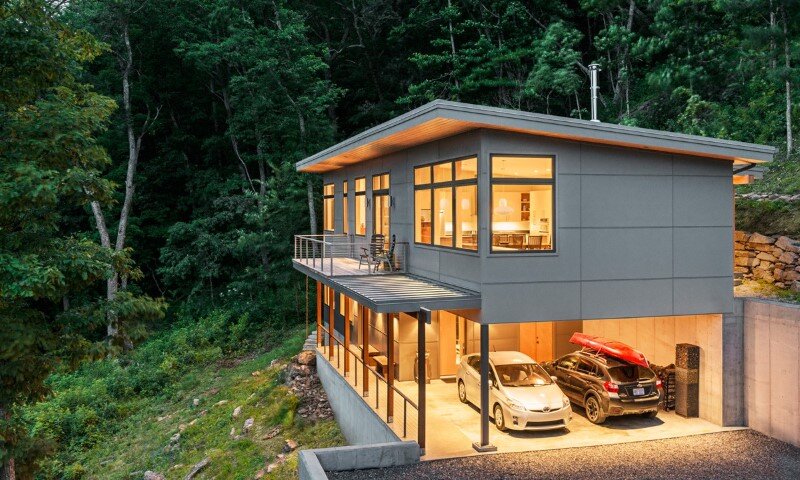 Modern passive solar residence Craven Gap by Samsel Architects (1)